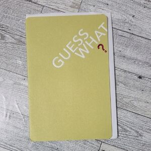 Carlton Cards Yellow 'Guess What?' Birthday Card